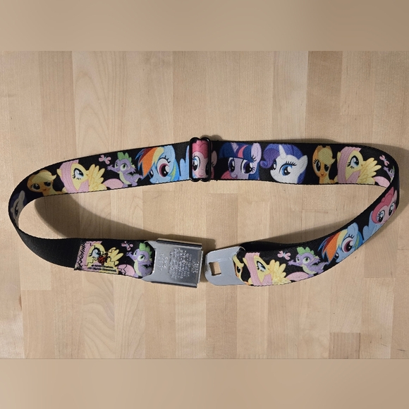 Hot Topic My Little Pony Seatbelt Buckle Belt - Picture 5 of 7